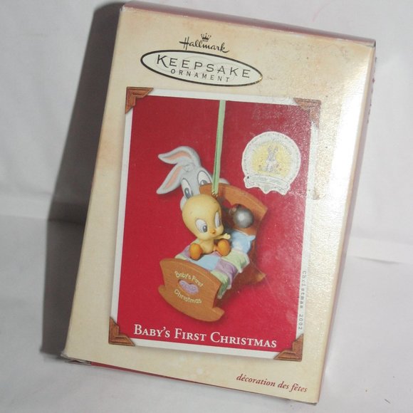 Hallmark Holiday Hallmark Babys First Christmas Baby Bugs Bunny And